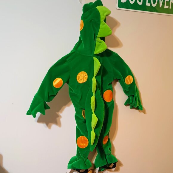 EUC ~Miniwear Infant Adorable Alligator Costume, Onesie w/ Character Hood & Tail - Picture 3 of 8